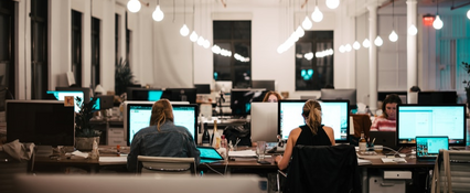 This is decorational image for blog post on medium: "How to Create a Perfectly Sized Software Development Team? This is decorational image for blog post on medium: "How to Create a Perfectly Sized Software Development Team?